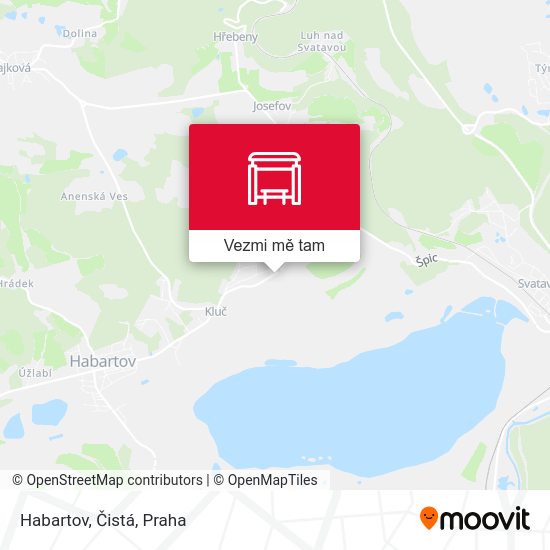 Habartov, Čistá mapa