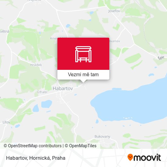 Habartov, Hornická mapa