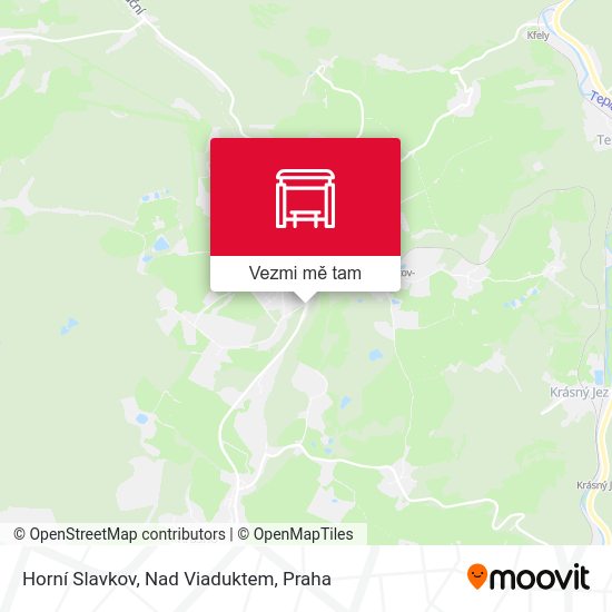 Horní Slavkov, Nad Viaduktem mapa