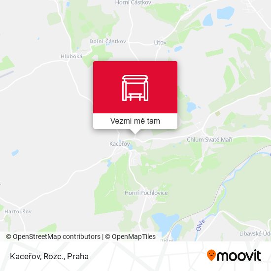 Kaceřov, Rozc. mapa