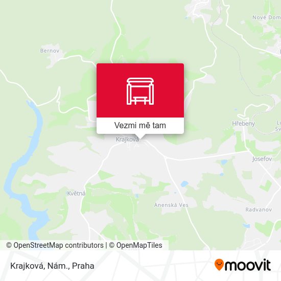 Krajková, Nám. mapa