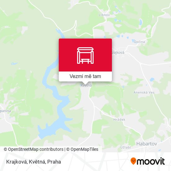 Krajková, Květná mapa