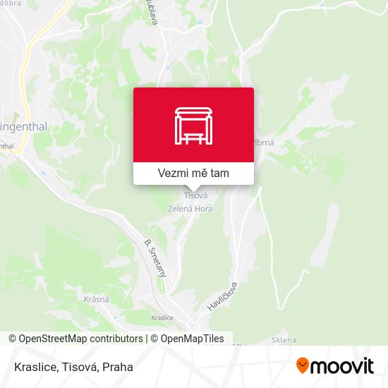 Kraslice, Tisová mapa