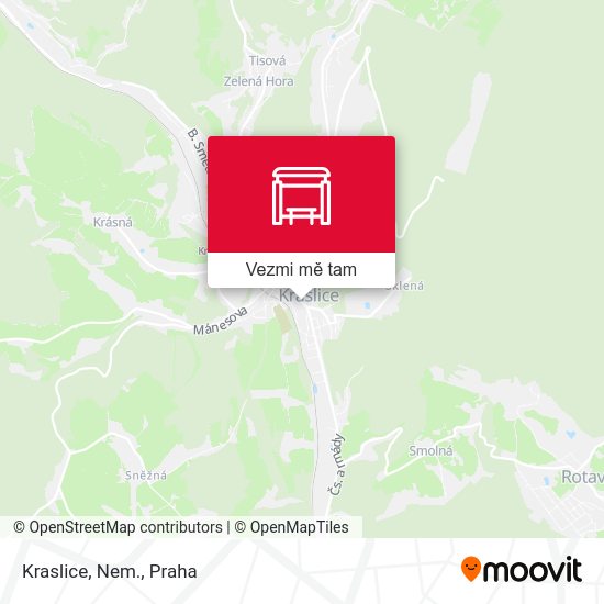Kraslice, Nem. mapa