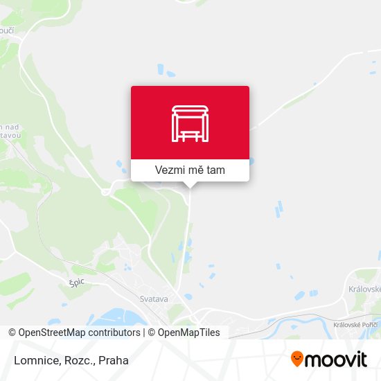 Lomnice, Rozc. mapa