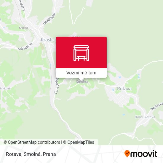 Rotava, Smolná mapa