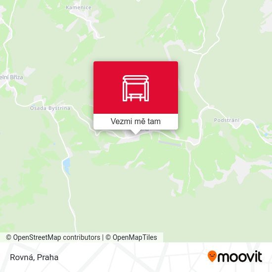 Rovná mapa