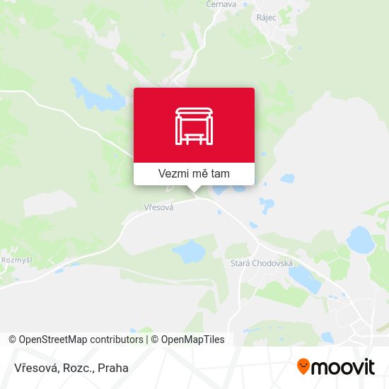 Vřesová, Rozc. mapa
