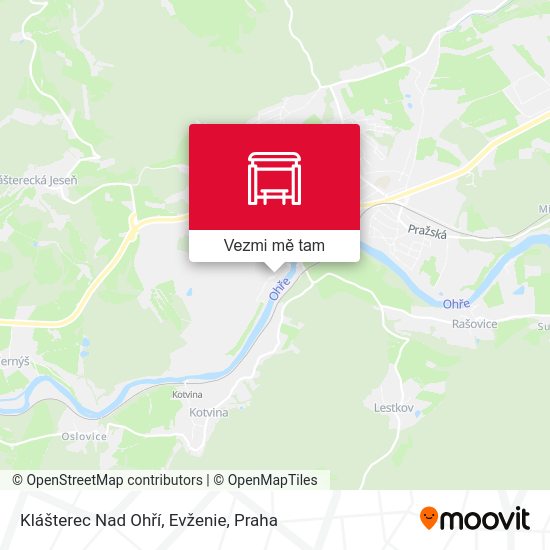 Klášterec Nad Ohří, Evženie mapa