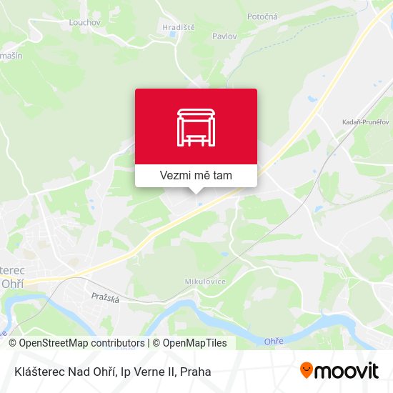 Klášterec Nad Ohří, Ip Verne II mapa