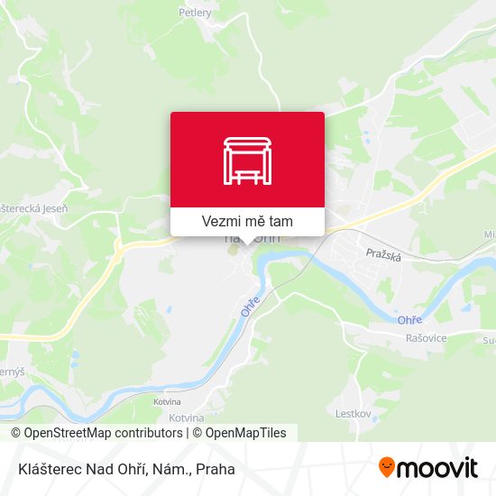 Klášterec Nad Ohří, Nám. mapa