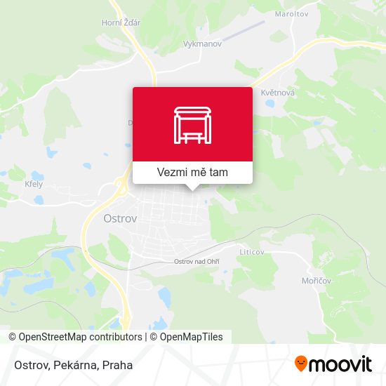 Ostrov, Pekárna mapa