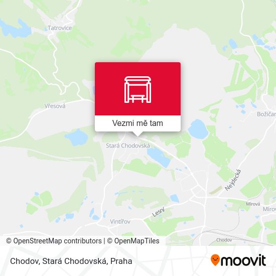 Chodov, Stará Chodovská mapa