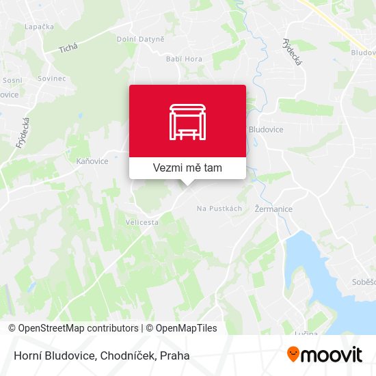 Horní Bludovice, Chodníček mapa