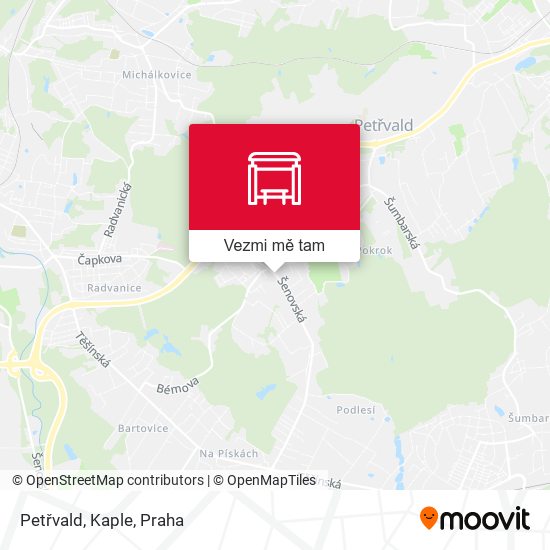 Petřvald, Kaple mapa