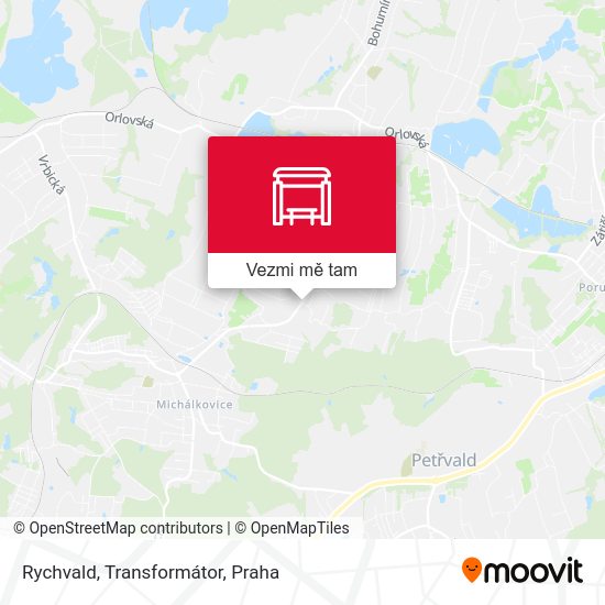 Rychvald, Transformátor mapa