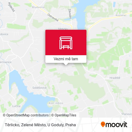 Těrlicko, Zelené Město, U Goduly mapa