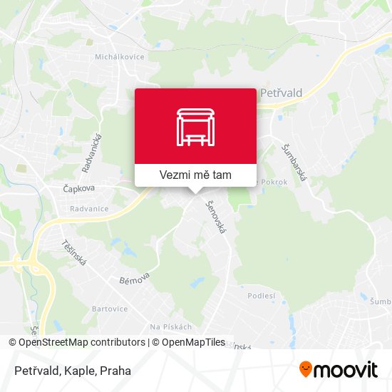 Petřvald, Kaple mapa