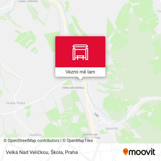Velká Nad Veličkou, Škola mapa