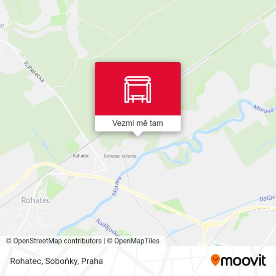 Rohatec, Soboňky mapa