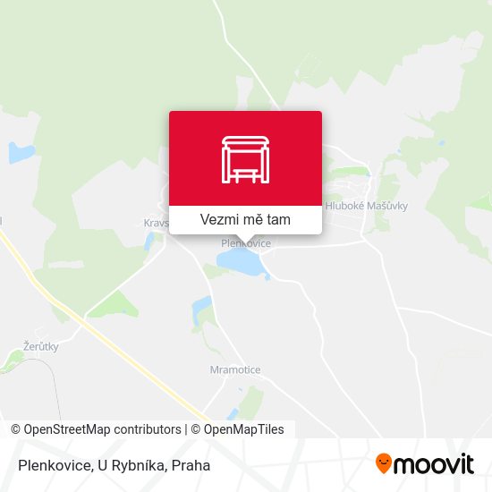 Plenkovice, U Rybníka mapa