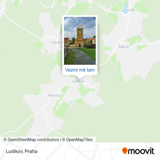 Ludíkov mapa