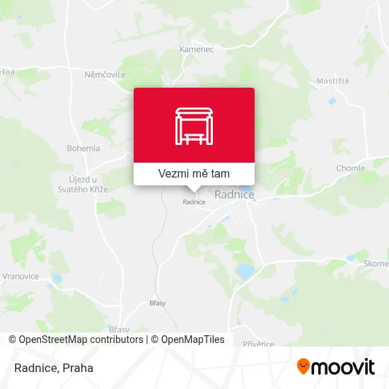 Radnice mapa