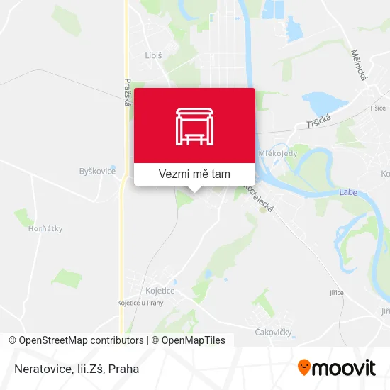 Neratovice, Iii.Zš mapa
