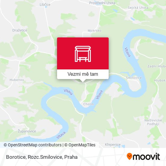 Borotice, Rozc.Smilovice mapa