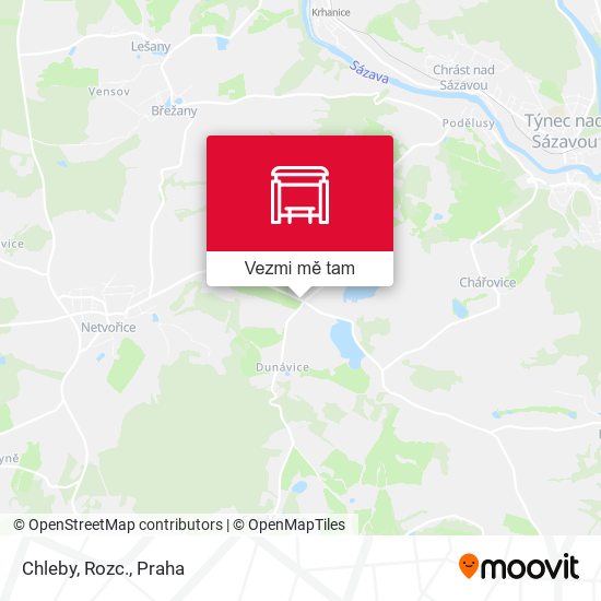 Chleby, Rozc. mapa