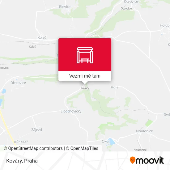 Kováry mapa