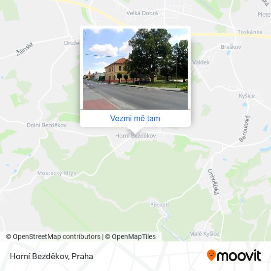 Horní Bezděkov (A) mapa