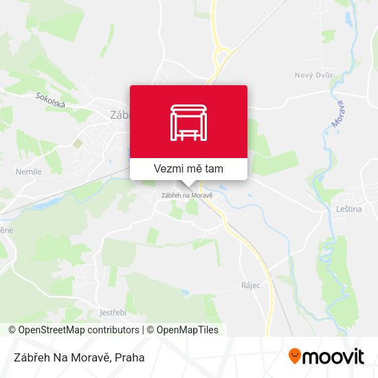 Zábřeh Na Moravě mapa