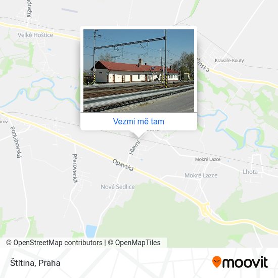 Štítina mapa