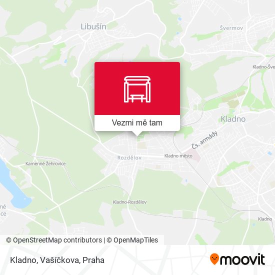 Kladno, Vašíčkova mapa