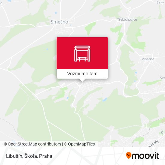 Libušín, Škola mapa