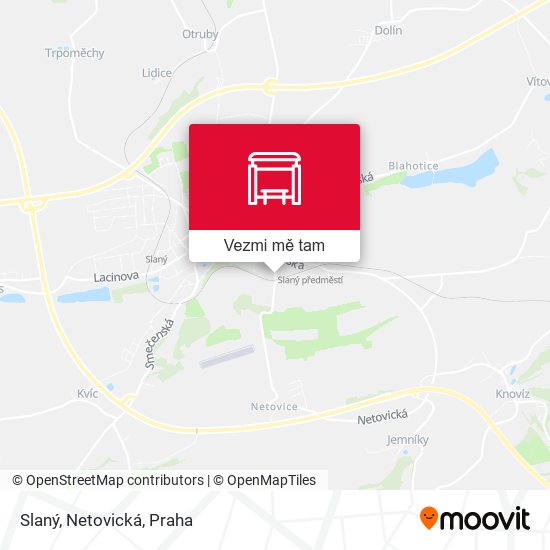 Slaný, Netovická mapa