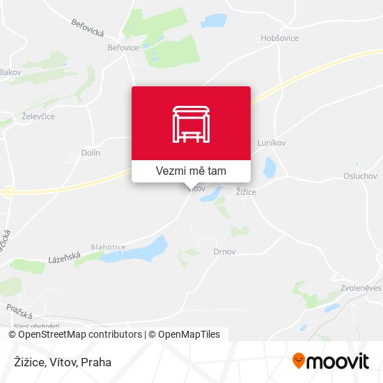 Žižice, Vítov mapa