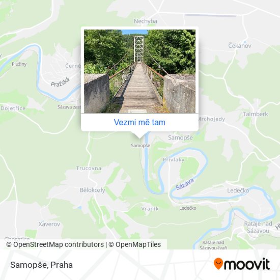 Samopše mapa