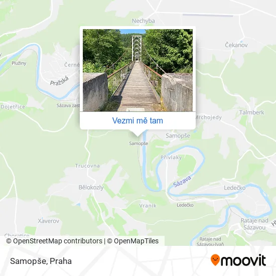 Samopše mapa