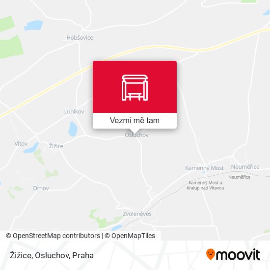 Žižice, Osluchov mapa