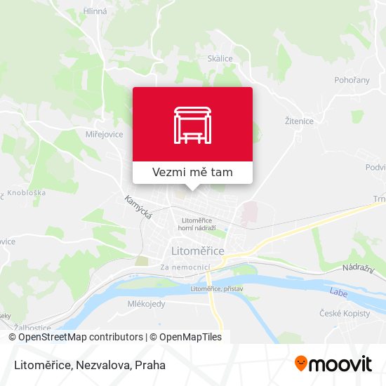 Litoměřice, Nezvalova mapa