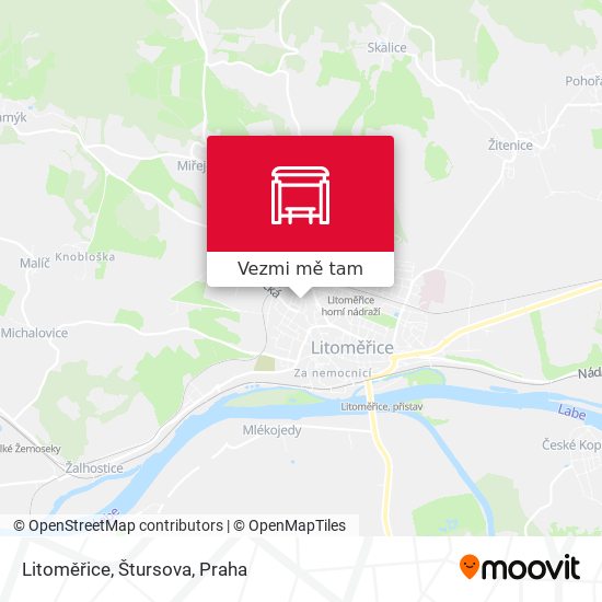 Litoměřice, Štursova mapa