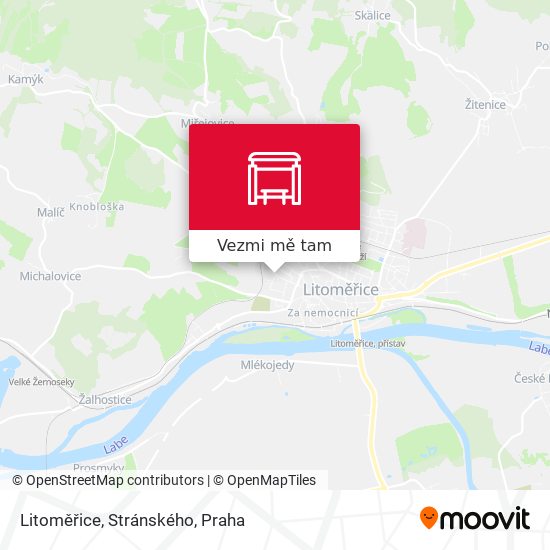 Litoměřice, Stránského mapa