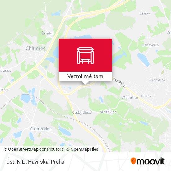 Ústí N.L., Havířská mapa