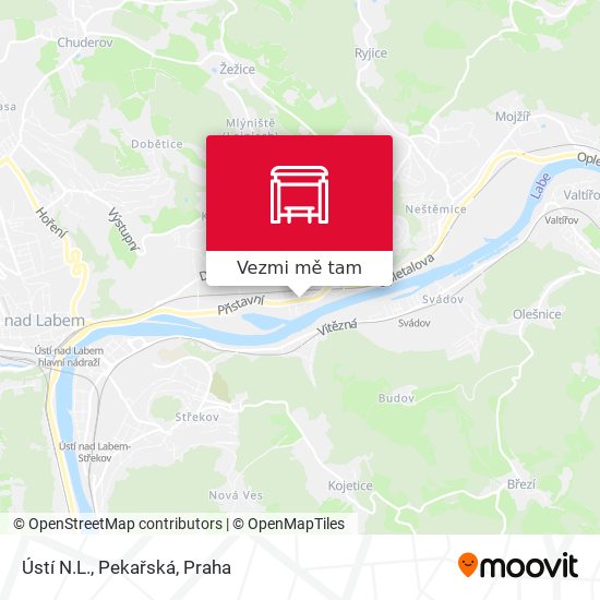 Ústí N.L., Pekařská mapa