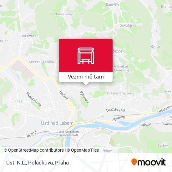 Ústí N.L., Poláčkova mapa