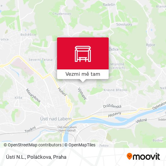 Ústí N.L., Poláčkova mapa