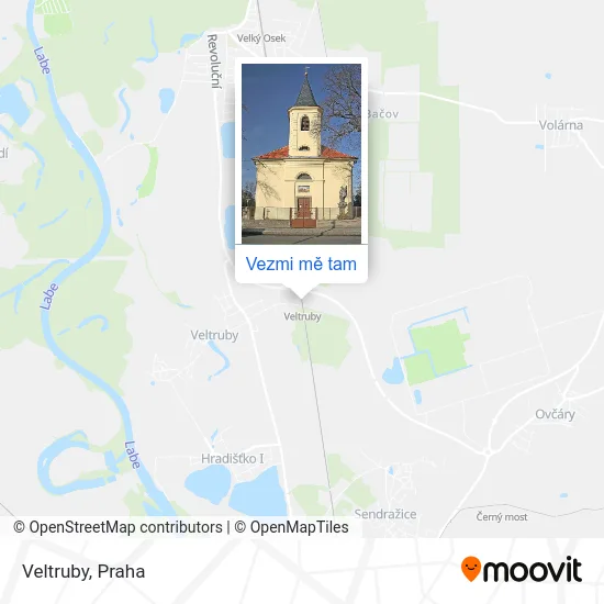 Veltruby mapa
