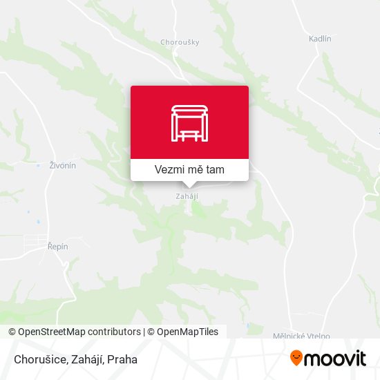 Chorušice, Zahájí mapa